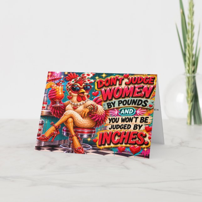 Funny Chicken Card (Front)