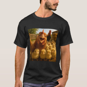 Funny Chicken Chicks For Easter Chickens Halloween T-Shirt