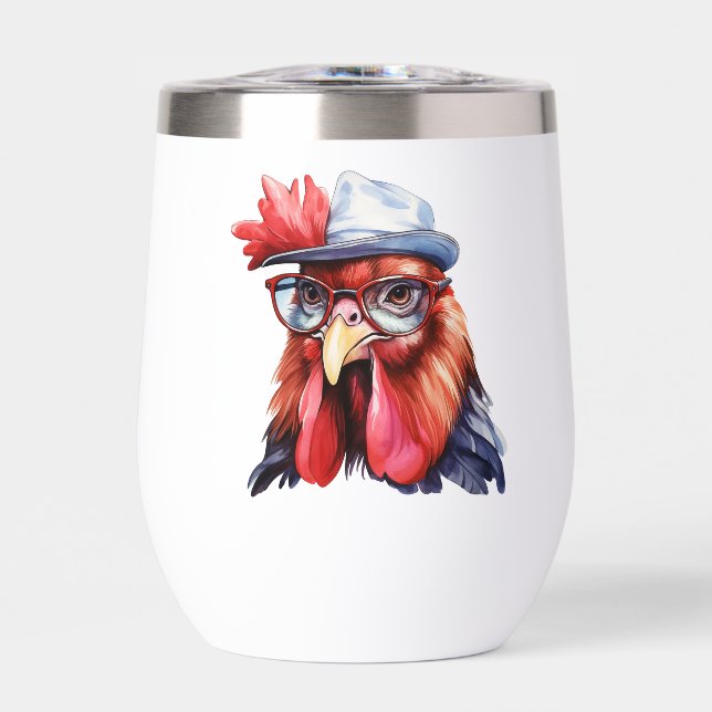 Funny Chicken Cluck Cluck Laugh Chickens of Instag (Front)