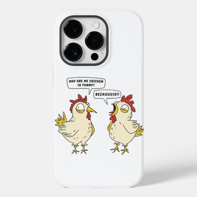 FUNNY CHICKEN CONVERSATION  Case-Mate iPhone CASE (Back)