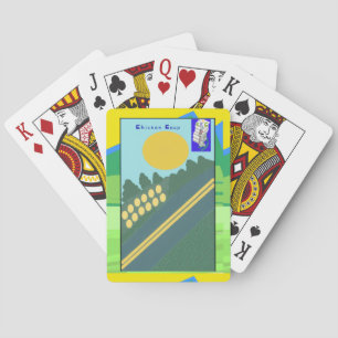 Funny Chicken Coup Playing Cards