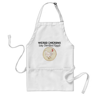 Funny Chicken Egg Novelty Rustic Shabby Farmhouse Standard Apron