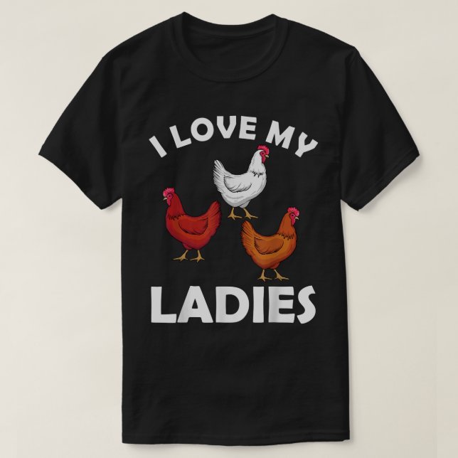 Funny Chicken For Men Women Chicken Whisperer Chic T-Shirt (Design Front)