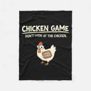 Funny Chicken Game Design Ltd Uni Chicken Game_ Do Fleece Blanket