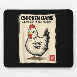 Funny Chicken Game Shirts Boys Men Teen Japanese A Mouse Mat