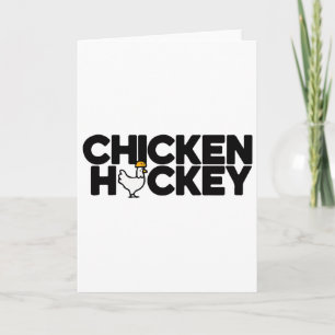 Funny Chicken Jockey Stacked Repeat Fun Gag Meme H Card