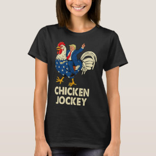 Funny Chicken Jockey Trump Meme For Men Women T-Shirt