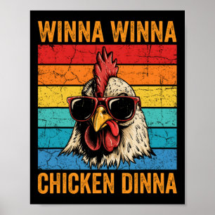 Funny Chicken Joke Hens Smallholder Homesteader _3 Poster