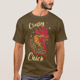 Funny Chicken Lover Graphic Women and Girls Chicke T-Shirt