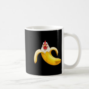 Funny Chicken Lovers Banana Boys Girls Kids T-shir Coffee Mug