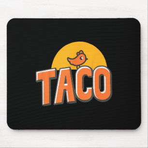 Funny Chicken Meme Trendy Taco Trump Always Chicke Mouse Mat