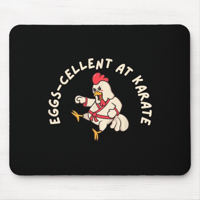 Funny Chicken Mode  Mouse Mat (Front)