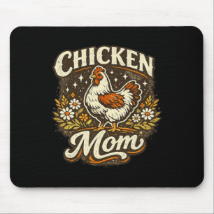 Funny Chicken Mum For Ckyard Chicken Lovers _1 Mouse Mat