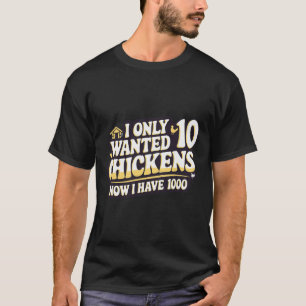 Funny Chicken Mum Queen Of The Coop Ckyard Chicken T-Shirt
