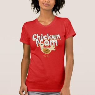 Funny Chicken Mum  T-Shirt
