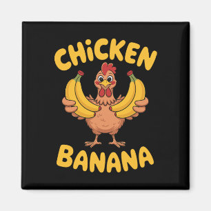 Funny Chicken Nana _1 Magnet