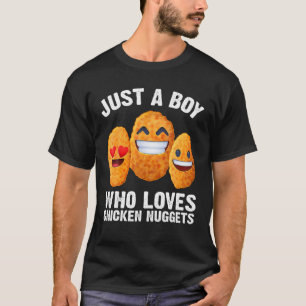 Funny Chicken Nugget For Men Boys Kids Chicken Nug T-Shirt