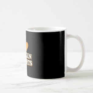 Funny Chicken Nugget Gift I Love Chicken Nuggets Coffee Mug