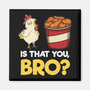 Funny Chicken Nugget Meme Shirt Fast Food Is That Magnet