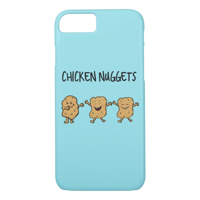 Funny Chicken Nuggets Case-Mate iPhone Case (Back)