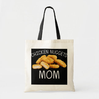 Funny Chicken Nuggets Gift For Mum Women Nuggets Tote Bag