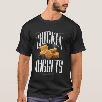 Funny Chicken Nuggets Lover Retro Bootleg 90s T-Shirt