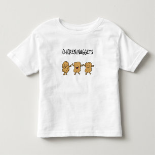 Funny Chicken Nuggets Toddler T-Shirt