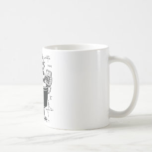 Funny Chicken Pot Holding Calculator Math Teacher  Coffee Mug
