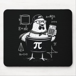 Funny Chicken Pot Holding Calculator Math Teacher Mouse Mat
