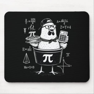 Funny Chicken Pot Holding Calculator Math Teacher Mouse Mat