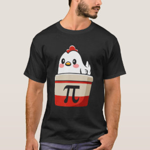 Funny Chicken Pot Pi Shirt Day Pie Math Lover Geek