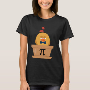Funny Chicken Pot Pi Shirt Day Pie Math Lover Geek
