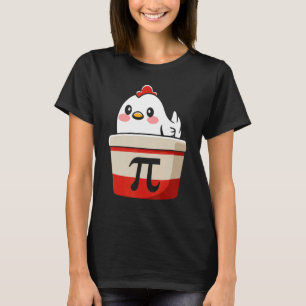 Funny Chicken Pot Pi Shirt Day Pie Math Lover Geek
