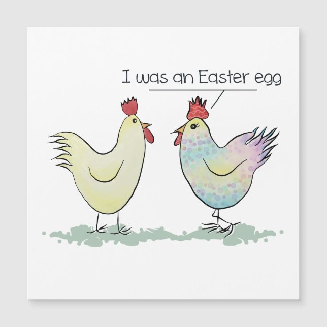 Funny Chicken was an Easter Egg (Front)