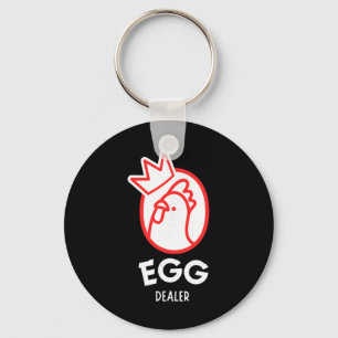 Funny Chickens Roosters Farmers Country Fashion Key Ring