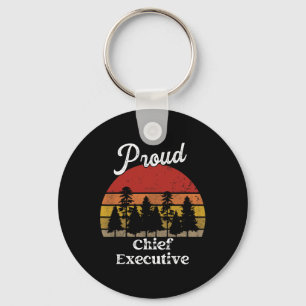 Funny Chief Executive Shirts Job Title Professions Key Ring