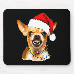 Funny Chihuahua Christmas Shirt For Dog Lovers Wom Mouse Mat