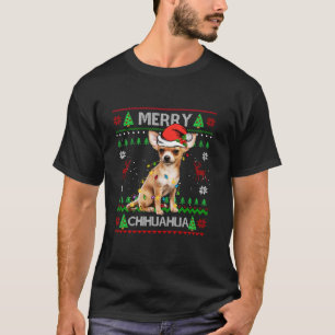 Funny Chihuahua Christmas Ugly Sweater Chihuahua X