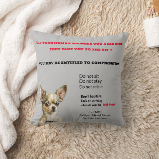 Funny Chihuahua Cushion
