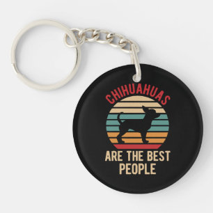 Funny Chihuahua Dogs Gift Key Ring