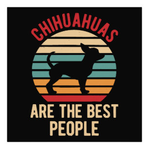 Funny Chihuahua Dogs Gift Photo Print
