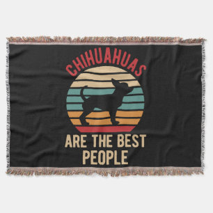 Funny Chihuahua Dogs Gift Throw Blanket