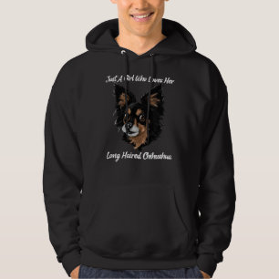 Funny Chihuahua Just A Girl Hoodie
