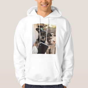 Funny Chihuahua Selfie Farm Hoodie