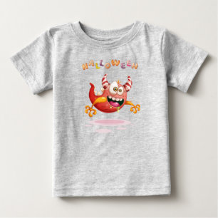 Funny Childish Halloween Monster Toddler Baby T-Sh T-Shirt