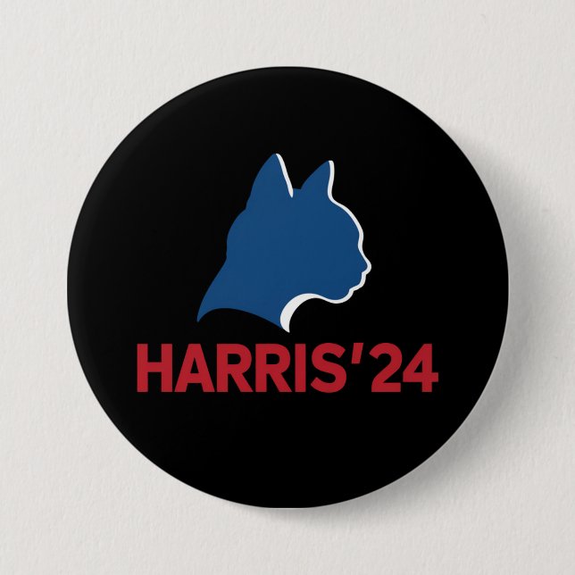 Funny Childless Cat Lady For Quote 2024 7.5 Cm Round Badge (Front)