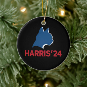 Funny Childless Cat Lady For Quote 2024 Ceramic Tree Decoration