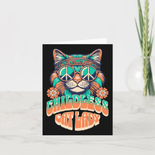 Funny Childless Cat Lady For Women Kamala For Pres Card