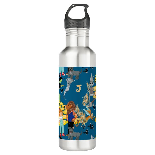 Funny children's characters 710 ml water bottle (Front)