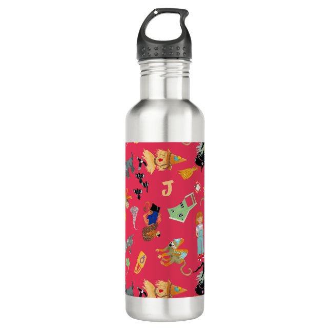 Funny children's characters 710 ml water bottle (Front)